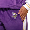 Minnesota Vikings NFL Two Tone Velour Pants (PREORDER - SHIPS EARLY OCTOBER)