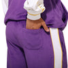 Minnesota Vikings NFL Two Tone Velour Pants (PREORDER - SHIPS EARLY OCTOBER)
