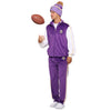 Minnesota Vikings NFL Two Tone Velour Pants (PREORDER - SHIPS EARLY OCTOBER)
