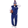 New York Giants NFL Two Tone Velour Pants (PREORDER - SHIPS EARLY OCTOBER)