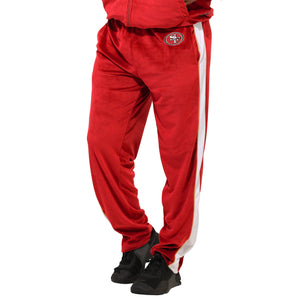 San Francisco 49ers NFL Two Tone Velour Pants