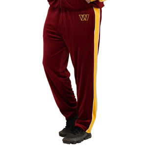 Washington Commanders NFL Two Tone Velour Pants (PREORDER - SHIPS LATE NOVEMBER)