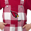 Arizona Cardinals NFL Youth Plaid Bib Overalls