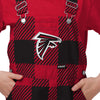 Atlanta Falcons NFL Youth Plaid Bib Overalls