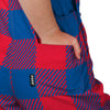 Buffalo Bills NFL Youth Plaid Bib Overalls