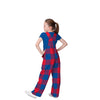 Buffalo Bills NFL Youth Plaid Bib Overalls