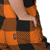 Cincinnati Bengals NFL Youth Plaid Bib Overalls