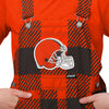 Cleveland Browns NFL Youth Plaid Bib Overalls