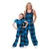 Carolina Panthers NFL Youth Plaid Bib Overalls