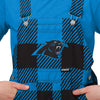 Carolina Panthers NFL Youth Plaid Bib Overalls