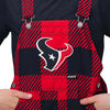 Houston Texans NFL Youth Plaid Bib Overalls