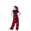 Houston Texans NFL Youth Plaid Bib Overalls