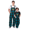 Jacksonville Jaguars NFL Youth Plaid Bib Overalls