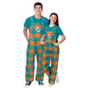 Miami Dolphins NFL Youth Plaid Bib Overalls