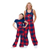 New England Patriots NFL Youth Plaid Bib Overalls