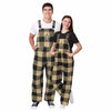 New Orleans Saints NFL Youth Plaid Bib Overalls