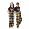 New Orleans Saints NFL Youth Plaid Bib Overalls