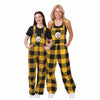 Pittsburgh Steelers NFL Youth Plaid Bib Overalls