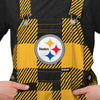 Pittsburgh Steelers NFL Youth Plaid Bib Overalls