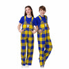 Los Angeles Rams NFL Youth Plaid Bib Overalls