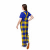 Los Angeles Rams NFL Youth Plaid Bib Overalls