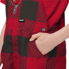 Tampa Bay Buccaneers NFL Youth Plaid Bib Overalls