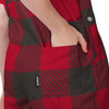 Tampa Bay Buccaneers NFL Youth Plaid Bib Overalls