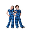 Tennessee Titans NFL Youth Plaid Bib Overalls