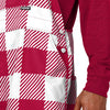 Arizona Cardinals NFL Mens Plaid Bib Overalls