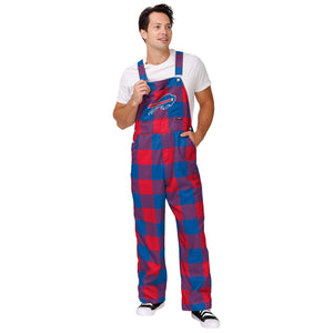 Buffalo Bills Plaid Overalls