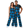 Carolina Panthers NFL Mens Plaid Bib Overalls