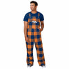 Denver Broncos NFL Mens Plaid Bib Overalls