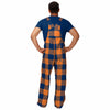 Denver Broncos NFL Mens Plaid Bib Overalls