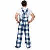 Dallas Cowboys NFL Mens Plaid Bib Overalls