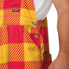 Kansas City Chiefs NFL Mens Plaid Bib Overalls