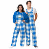 Los Angeles Chargers NFL Mens Plaid Bib Overalls