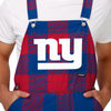 New York Giants NFL Mens Plaid Bib Overalls