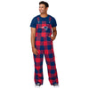 New England Patriots NFL Mens Plaid Bib Overalls