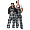 Las Vegas Raiders NFL Mens Plaid Bib Overalls