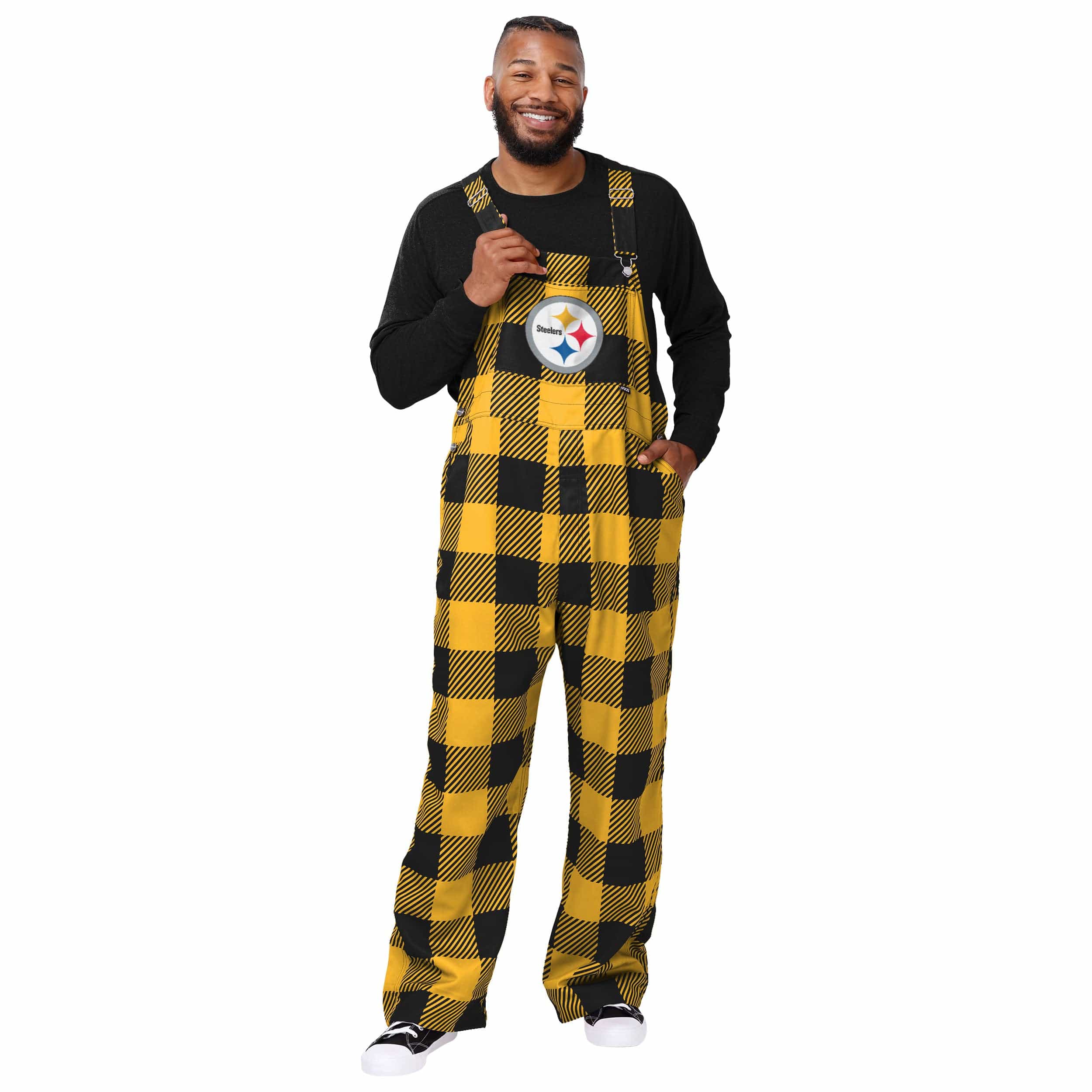 Pittsburgh Steelers Shawl-plaid/velvet NFL Pittsburgh 