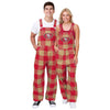 San Francisco 49ers NFL Mens Plaid Bib Overalls