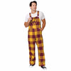 Washington Commanders NFL Mens Plaid Bib Overalls