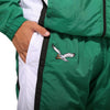 Philadelphia Eagles NFL Kelly Green Nylon Crinkle Gameday Pants (PREORDER - SHIPS LATE OCTOBER)