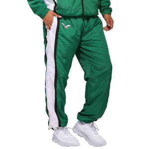 Philadelphia Eagles NFL Kelly Green Nylon Crinkle Gameday Pants