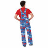 Buffalo Bills NFL Mens Historic Print Bib Overalls