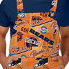 Chicago Bears NFL Mens Historic Print Bib Overalls