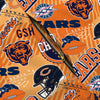 Chicago Bears NFL Mens Historic Print Bib Overalls