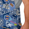 Dallas Cowboys NFL Mens Historic Print Bib Overalls