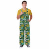 Green Bay Packers NFL Mens Historic Print Bib Overalls