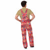 San Francisco 49ers NFL Mens Historic Print Bib Overalls